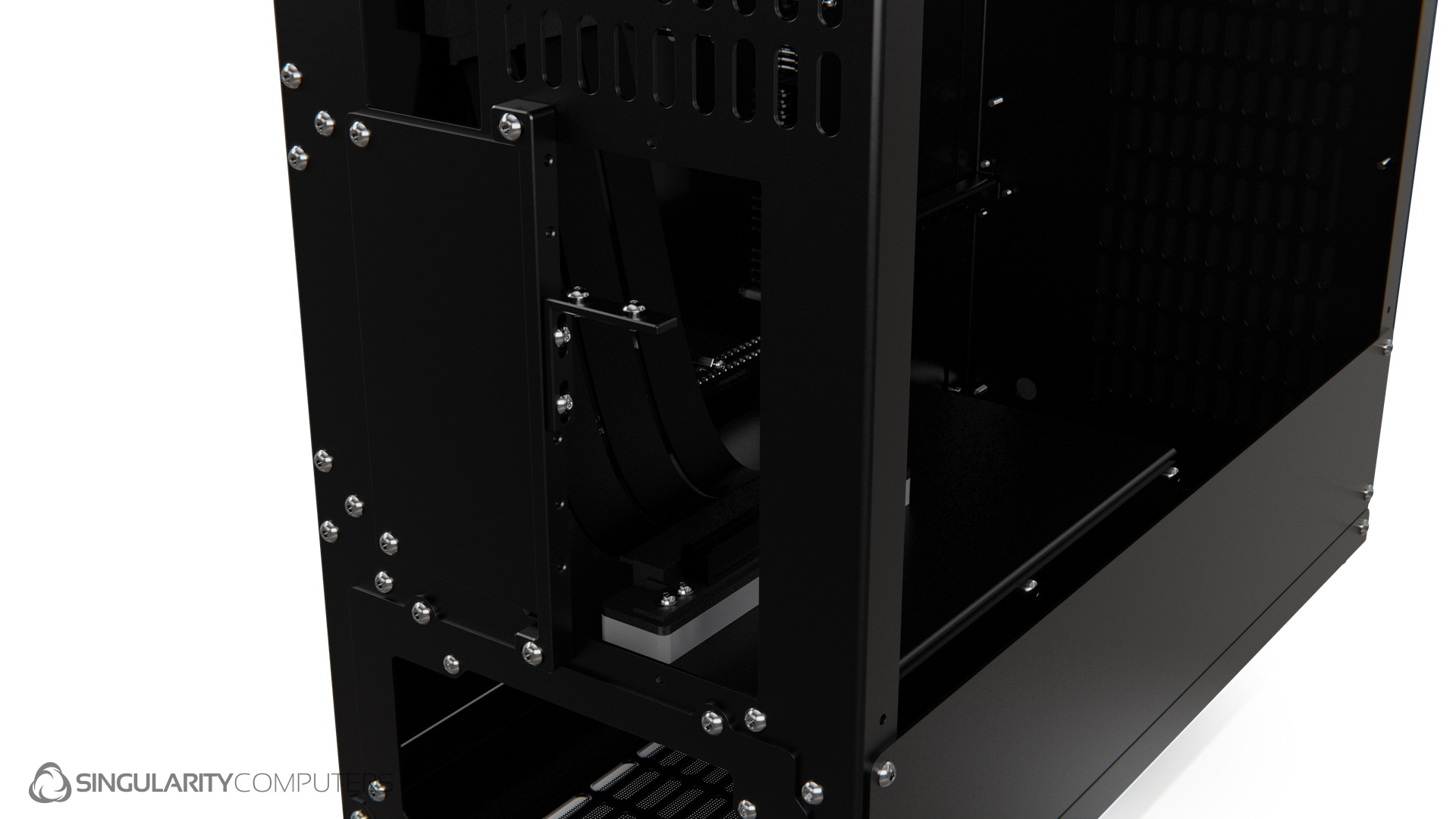 Vertical gpu hot sale mount cases