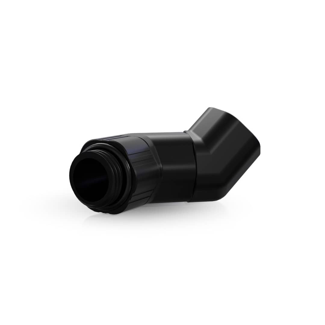 90 Degree Dual Rotary Fitting