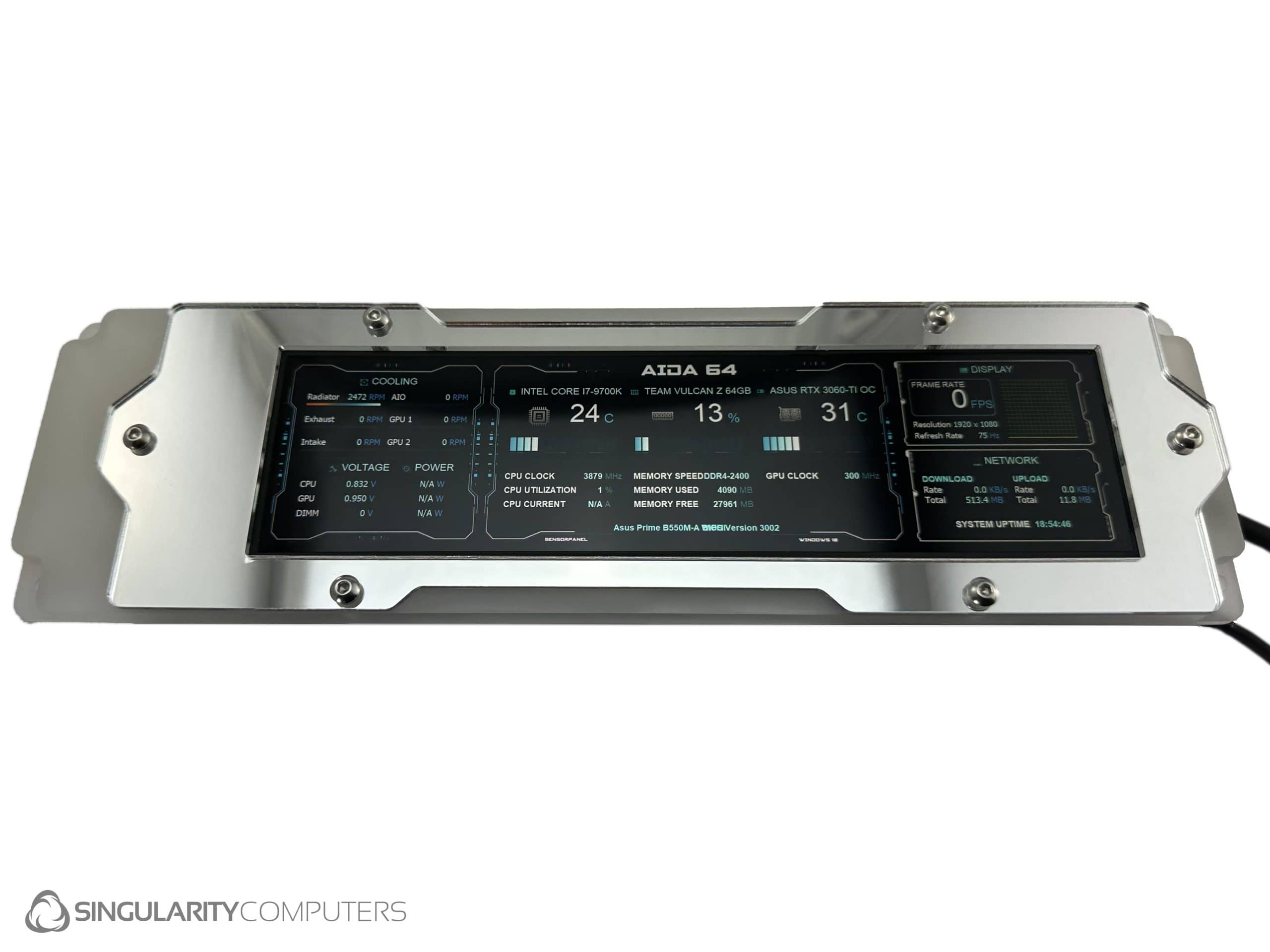 Spectre PSU Shroud Screen Silver - Image 3