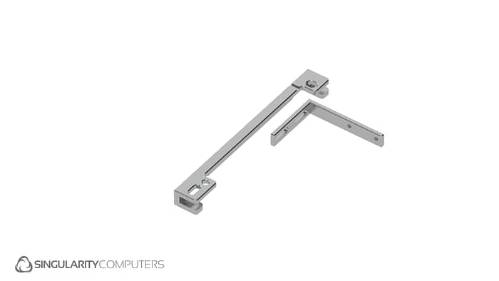 Spectre 2nd Vertical GPU Mount – Silver - Image 2