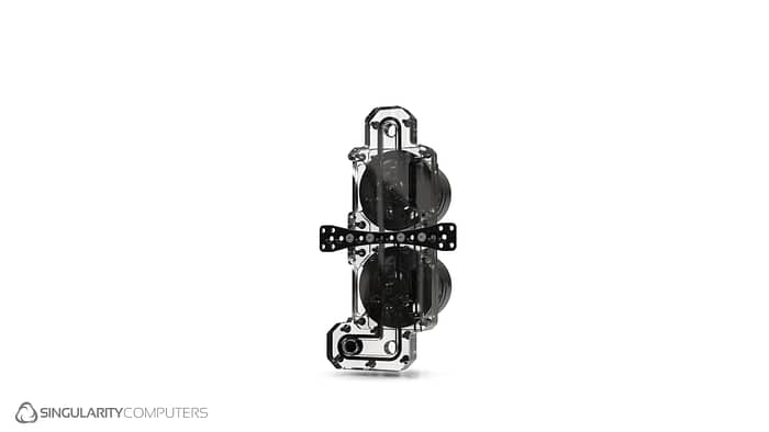 Dual D5 Radiator Distribution Plate - Image 3