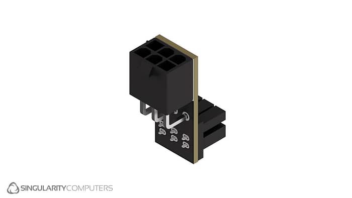 Shift Motherboard 6pin PCIE 90 Degree Adaptor - Image 8