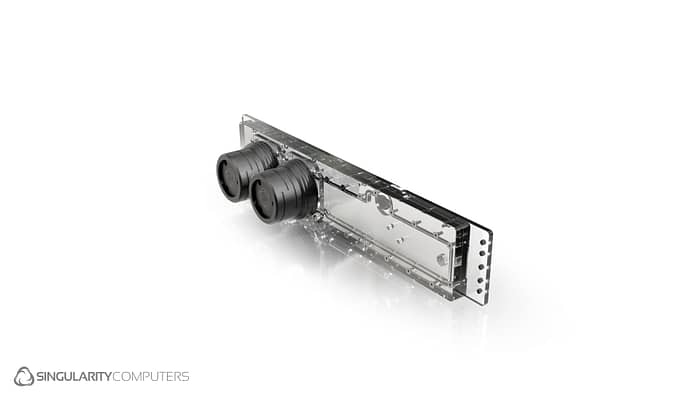 Rackmount Dual D5 Reservoir Combo Distribution Plate - Image 4