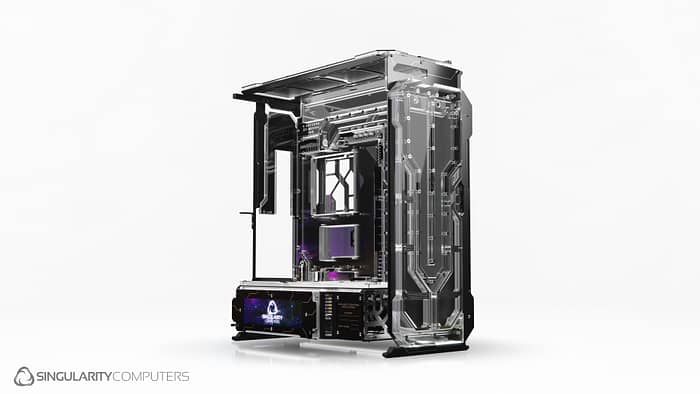 Spectre 4 Aevum Chrome Elite Limited Edition Water-cooling Case - Image 3