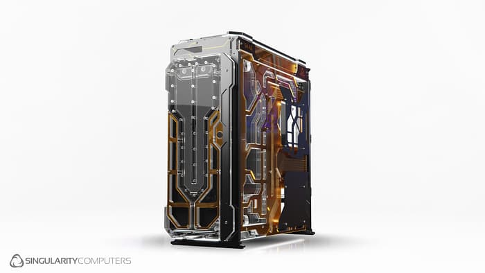 Spectre 4 Aevum Gold Elite Limited Edition Water-cooling Case - Image 2