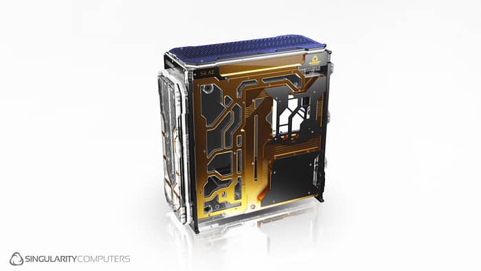 Spectre 4 Aevum Gold Elite Limited Edition Water-cooling Case - Image 5