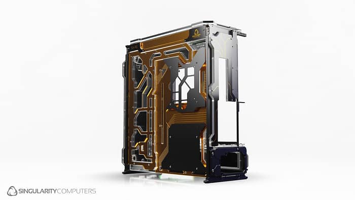 Spectre 4 Aevum Gold Elite Limited Edition Water-cooling Case - Image 6