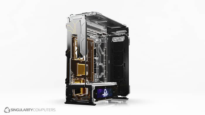 Spectre 4 Aevum Gold Elite Limited Edition Water-cooling Case - Image 7