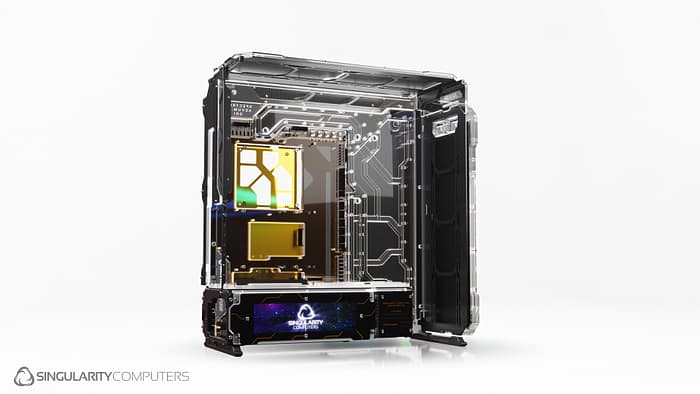 Spectre 4 Aevum Gold Elite Limited Edition Water-cooling Case - Image 8