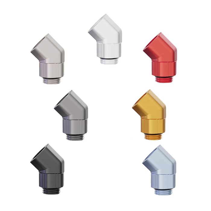 45 Degree Rotary Cerakote Fitting - Image 1