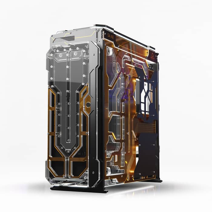 Spectre 4 Aevum Gold Elite Limited Edition Water-cooling Case - Image 1