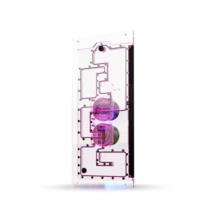 Lian Li O11D XL EVO Front Dual D5 Reservoir Distribution Plate Clear - Image 1