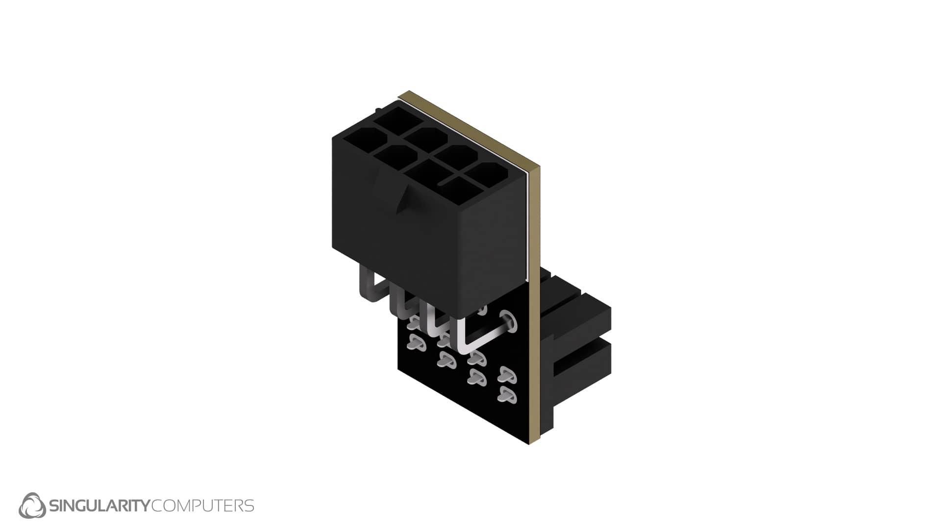 Shift 8pin PCIE 90 Degree Adaptor - Singularity Computers